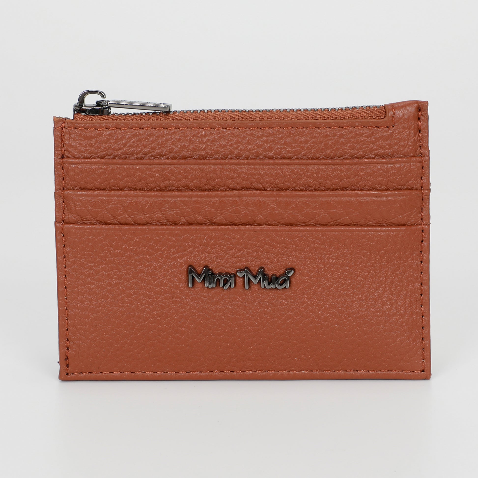 PORTACARTE IN PELLE CON ZIP