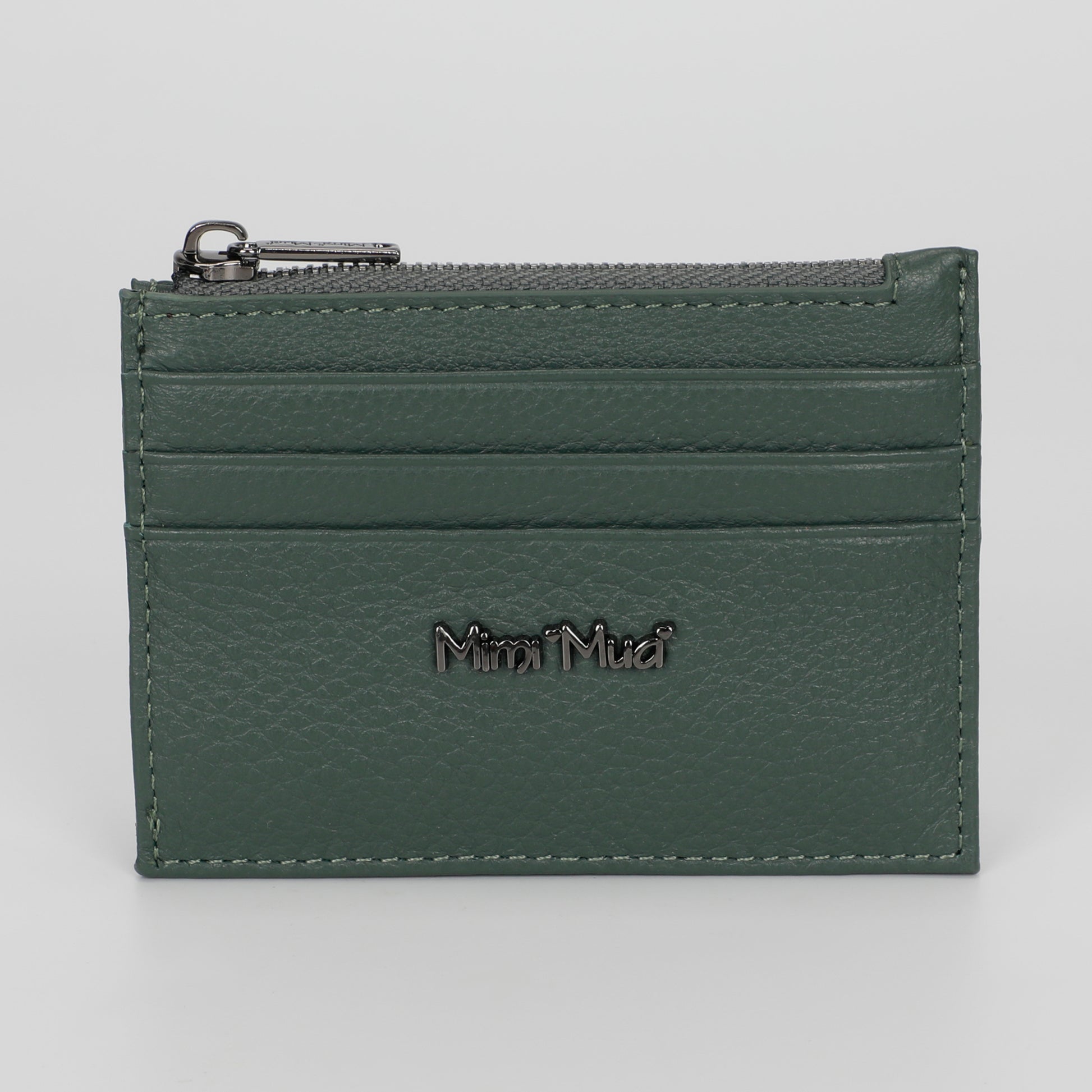 PORTACARTE IN PELLE CON ZIP