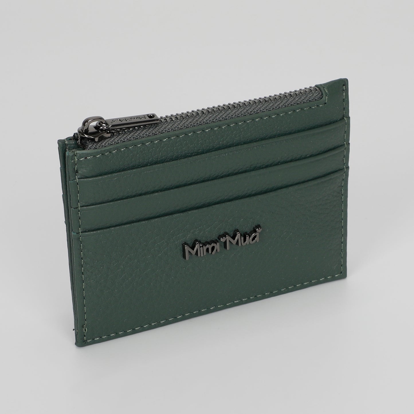 PORTACARTE IN PELLE CON ZIP