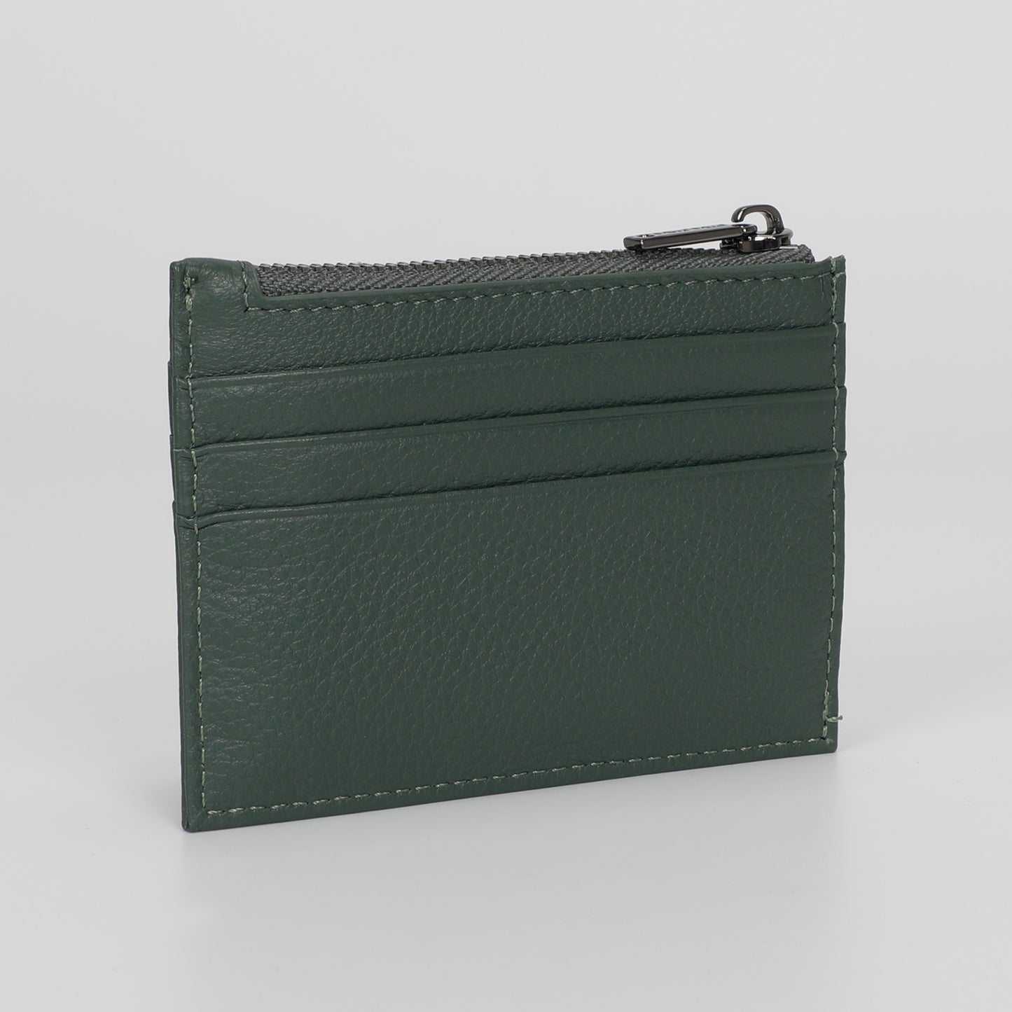 PORTACARTE IN PELLE CON ZIP