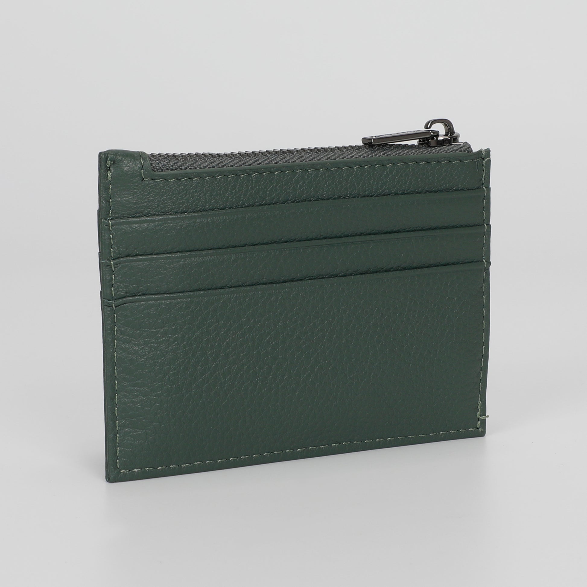 PORTACARTE IN PELLE CON ZIP
