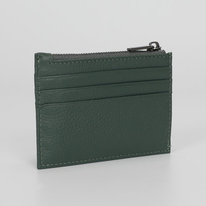 PORTACARTE IN PELLE CON ZIP
