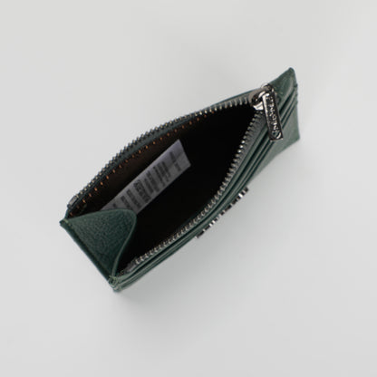 PORTACARTE IN PELLE CON ZIP