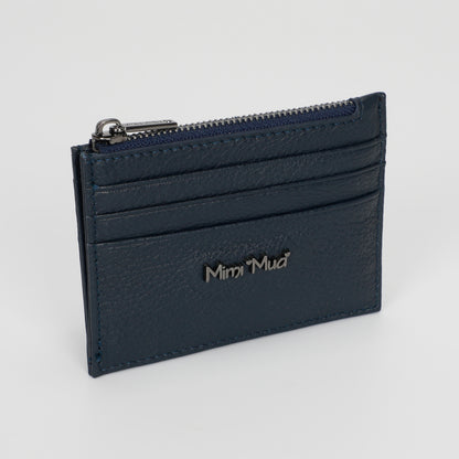 PORTACARTE IN PELLE CON ZIP