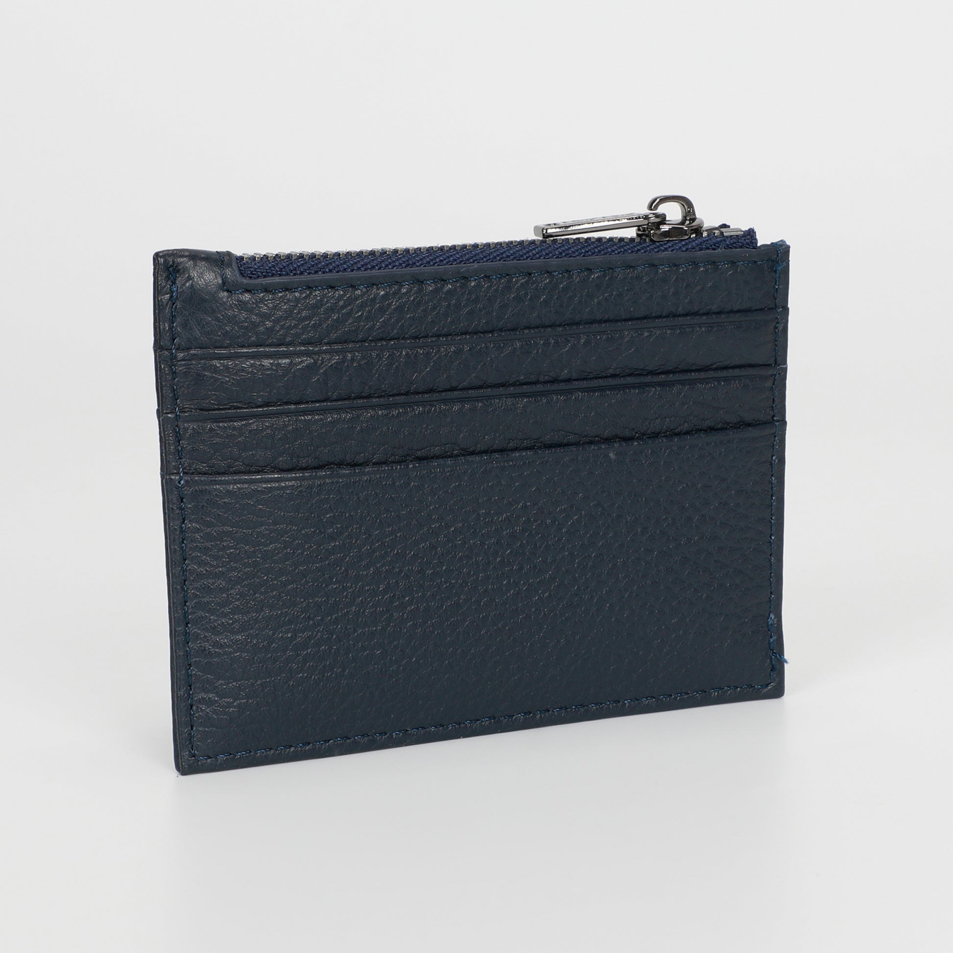 PORTACARTE IN PELLE CON ZIP