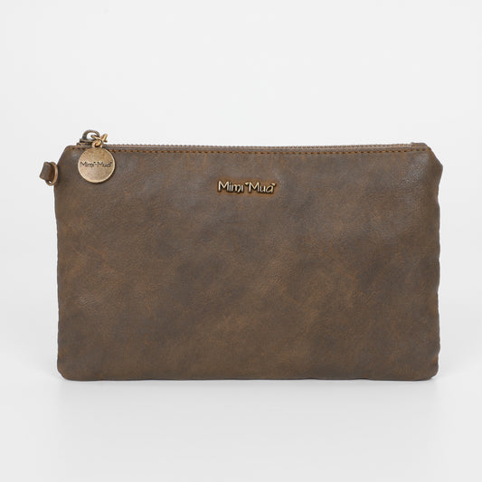 PORTAOGGETTI BASIC CON ACCESSORI IN OTTONE