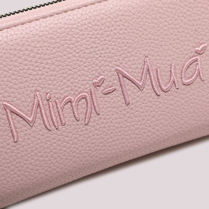 PORTAFOGLIO 1 ZIP CON SCRITTA MIMÍ-MUÁ