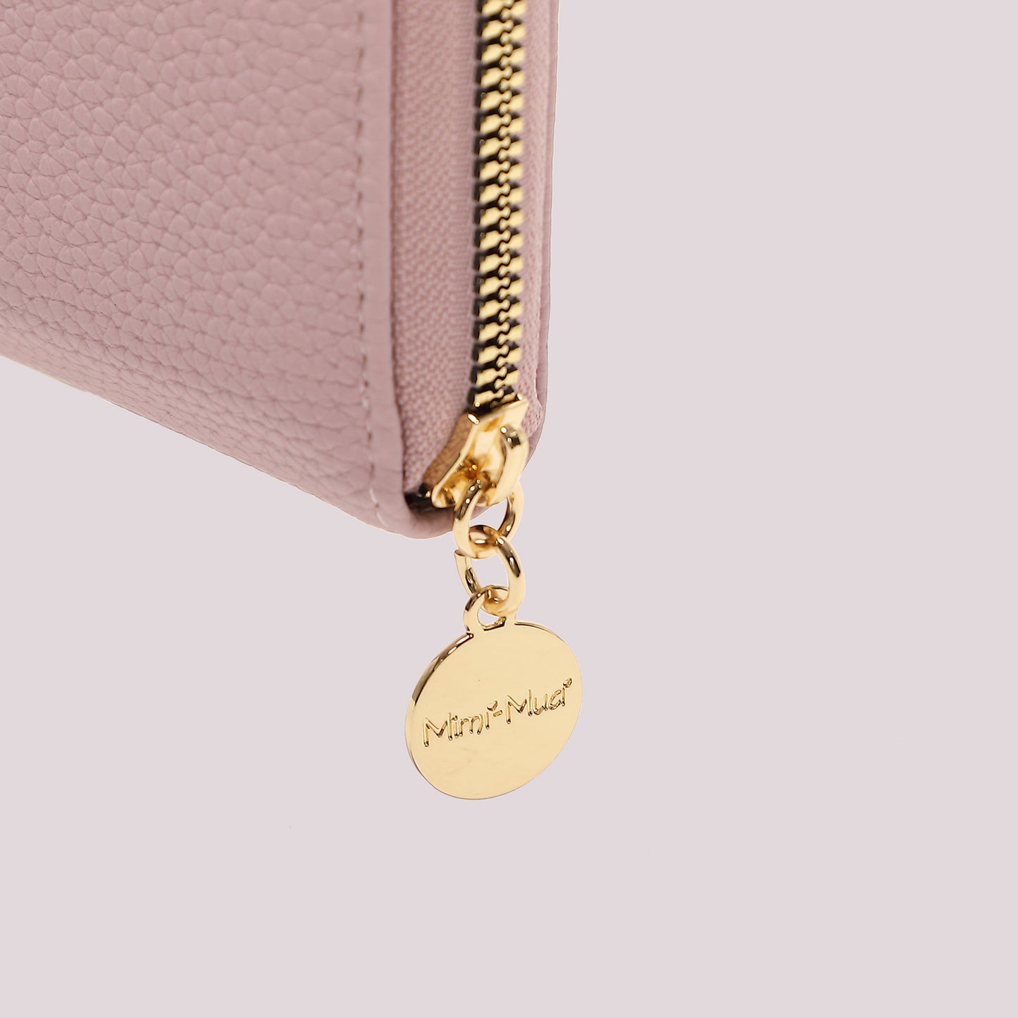 PORTAFOGLIO 1 ZIP CON SCRITTA MIMÍ-MUÁ