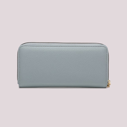 PORTAFOGLIO 1 ZIP CON SCRITTA MIMÍ-MUÁ