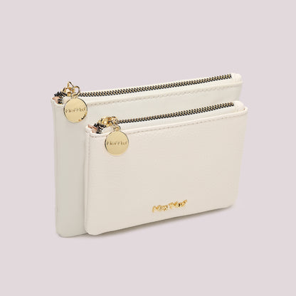 PORTAMONETE IN NYLON E PU