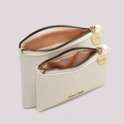 PORTAMONETE IN NYLON E PU