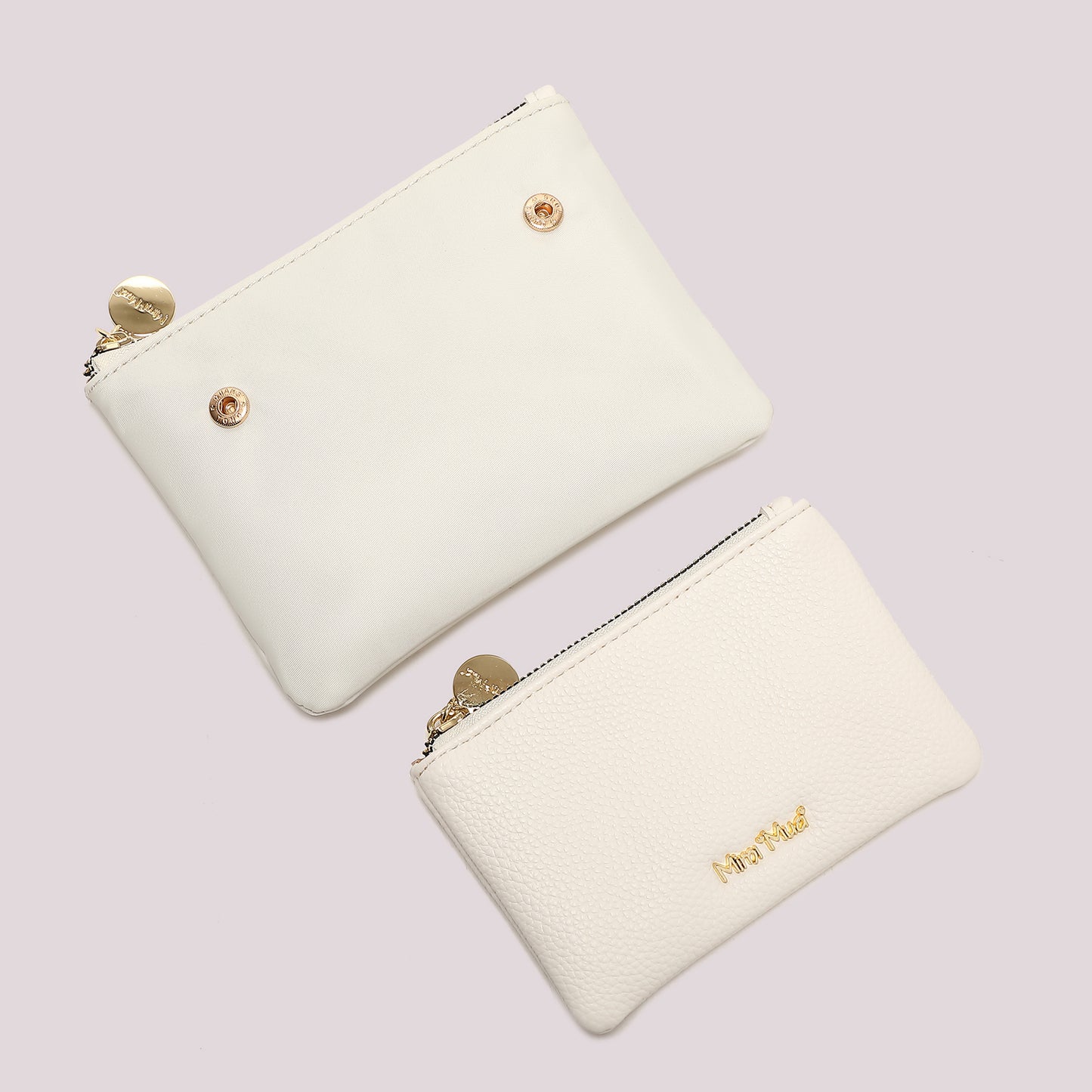 PORTAMONETE IN NYLON E PU