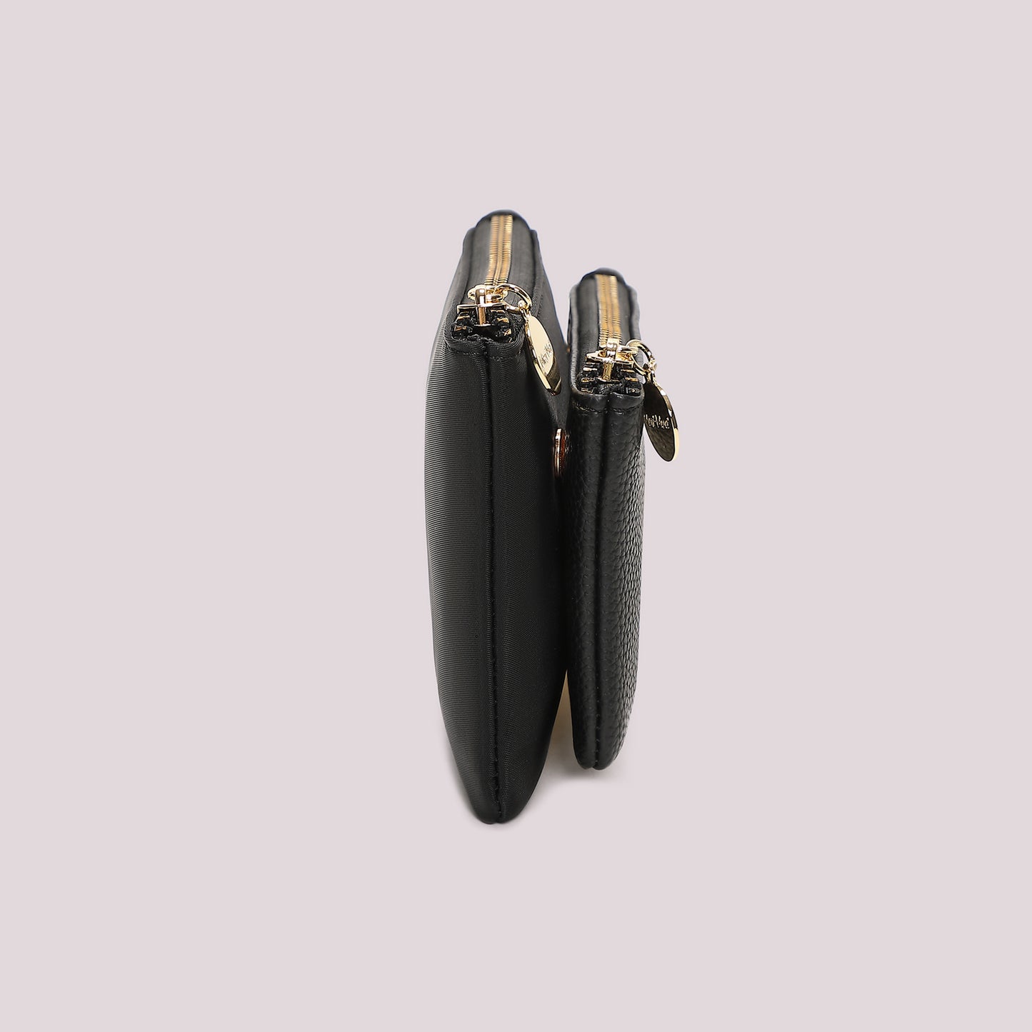 PORTAMONETE IN NYLON E PU