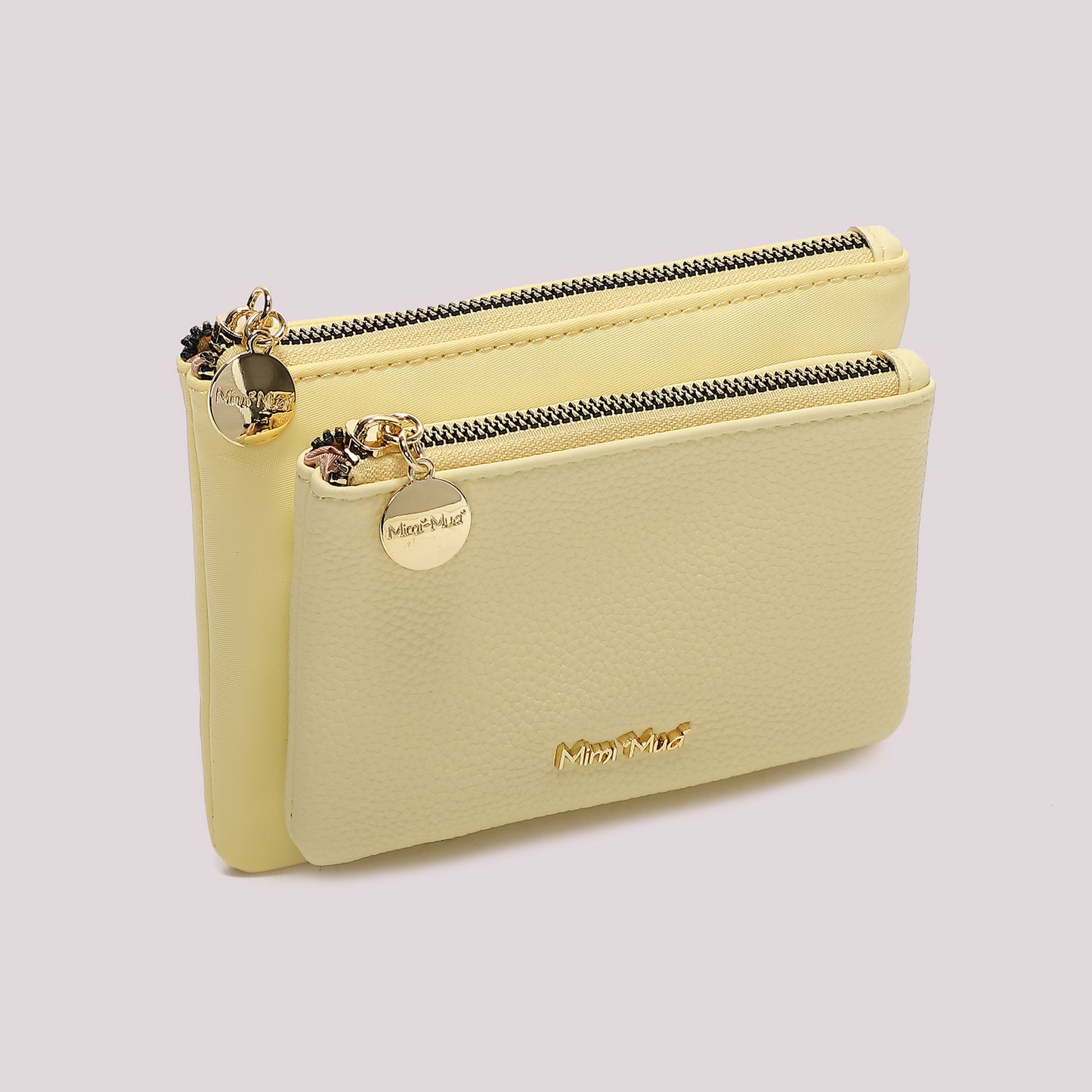 PORTAMONETE IN NYLON E PU