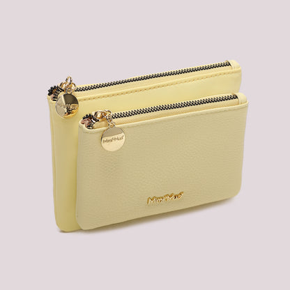 PORTAMONETE IN NYLON E PU