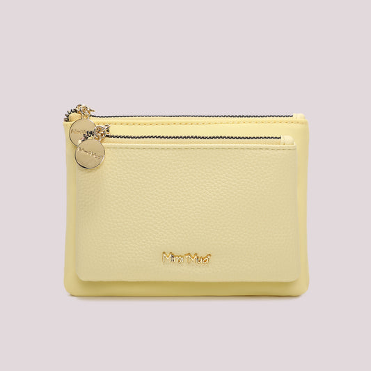 PORTAMONETE IN NYLON E PU