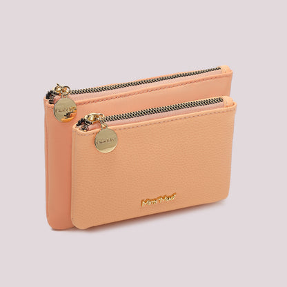 PORTAMONETE IN NYLON E PU