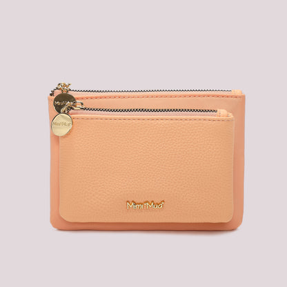 PORTAMONETE IN NYLON E PU