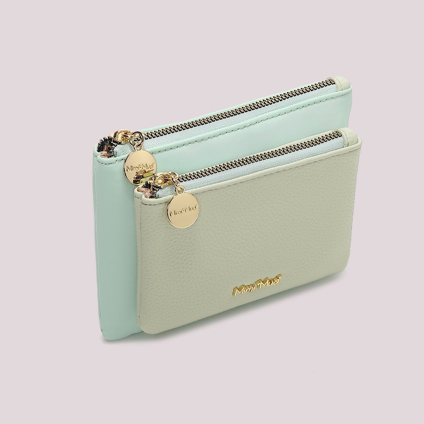 PORTAMONETE IN NYLON E PU
