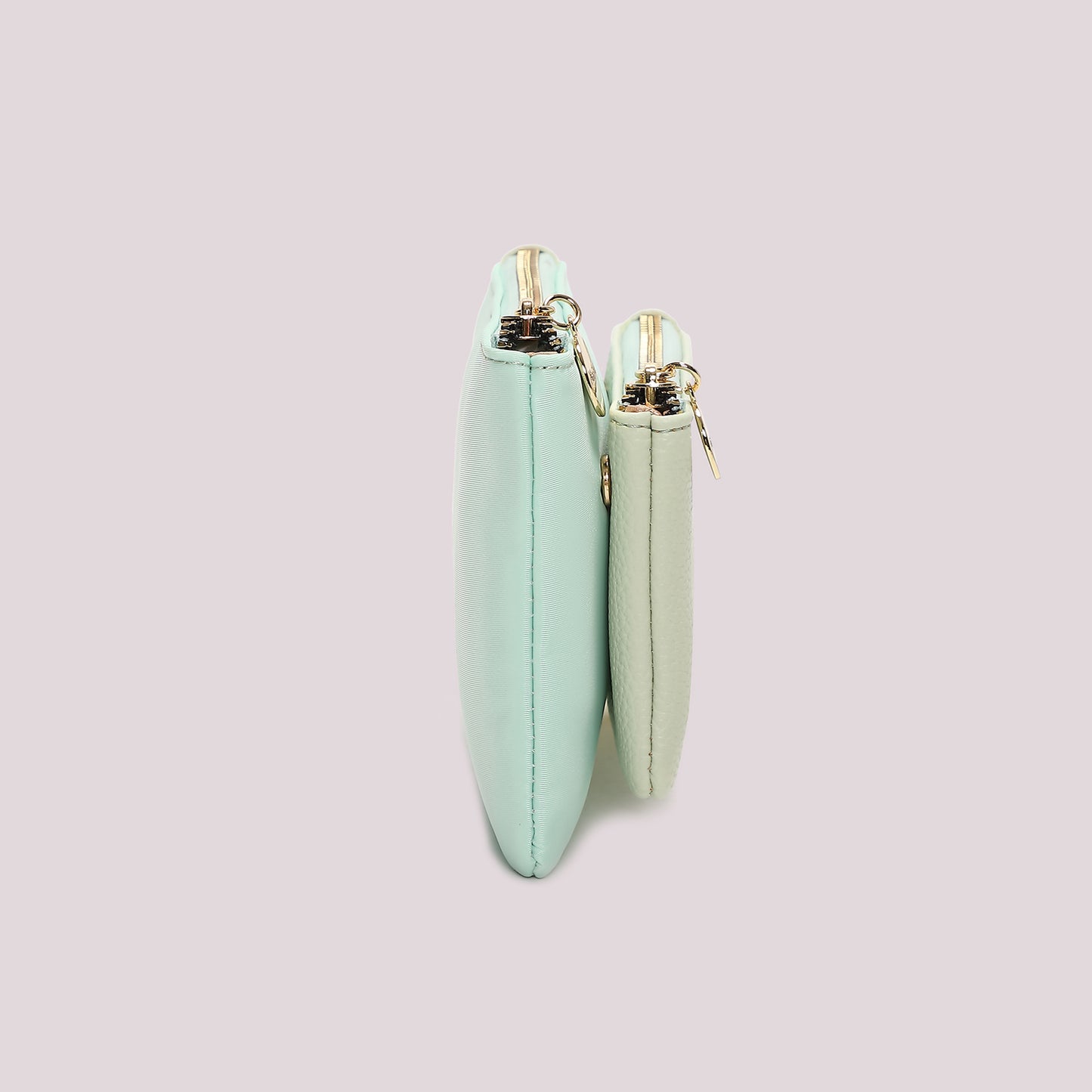 PORTAMONETE IN NYLON E PU