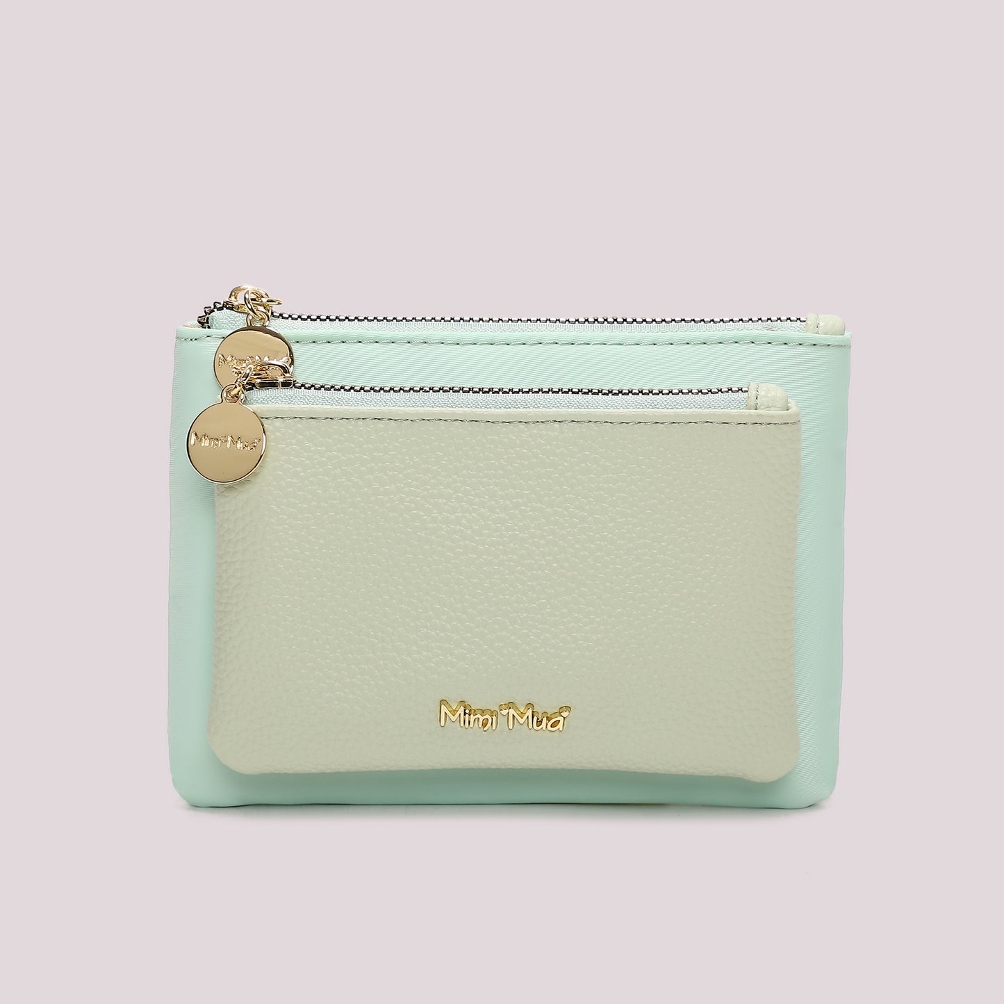 PORTAMONETE IN NYLON E PU