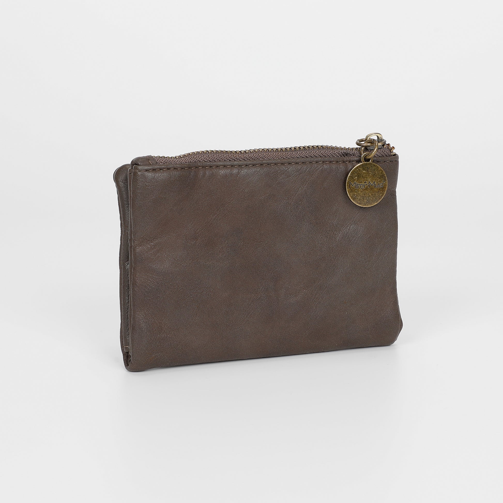 PORTAFOGLIO MEDIO MORBIDO ACCESSORI IN OTTONE