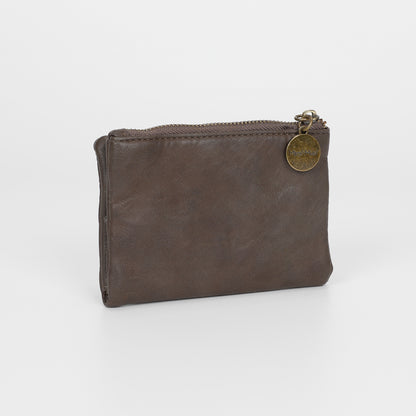 PORTAFOGLIO MEDIO MORBIDO ACCESSORI IN OTTONE