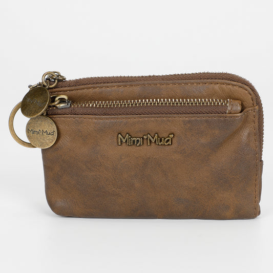 PORTAMONETE MORBIDO ACCESSORI IN OTTONE