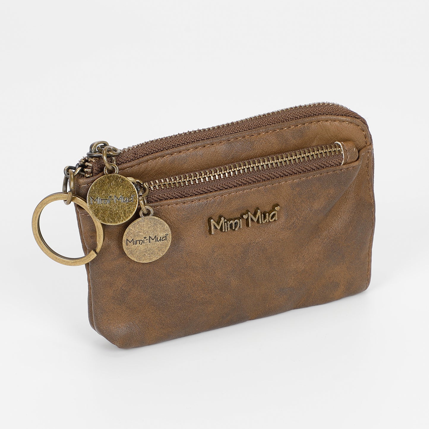 PORTAMONETE MORBIDO ACCESSORI IN OTTONE
