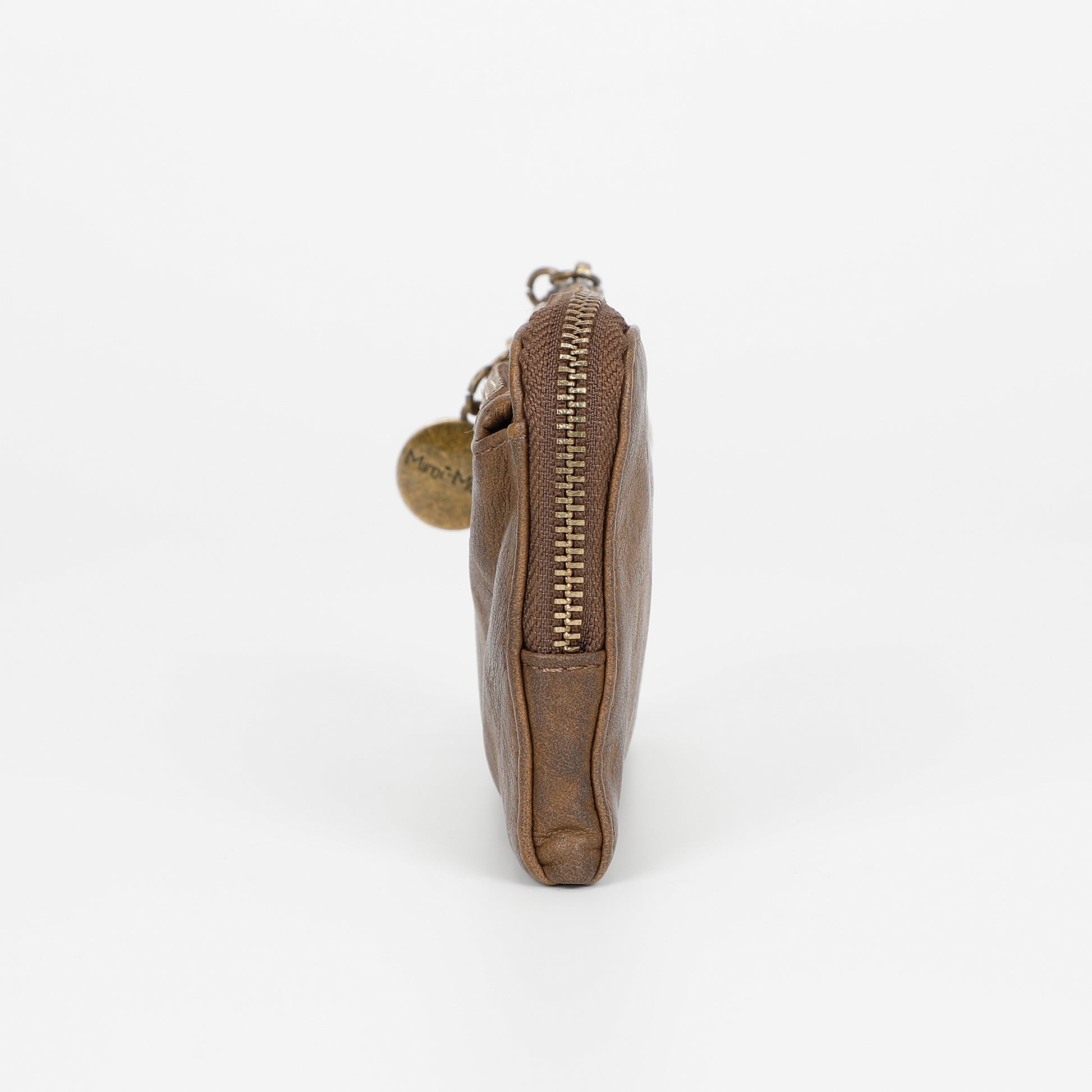 PORTAMONETE MORBIDO ACCESSORI IN OTTONE