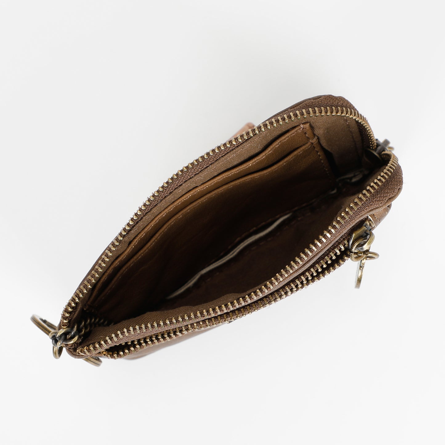 PORTAMONETE MORBIDO ACCESSORI IN OTTONE