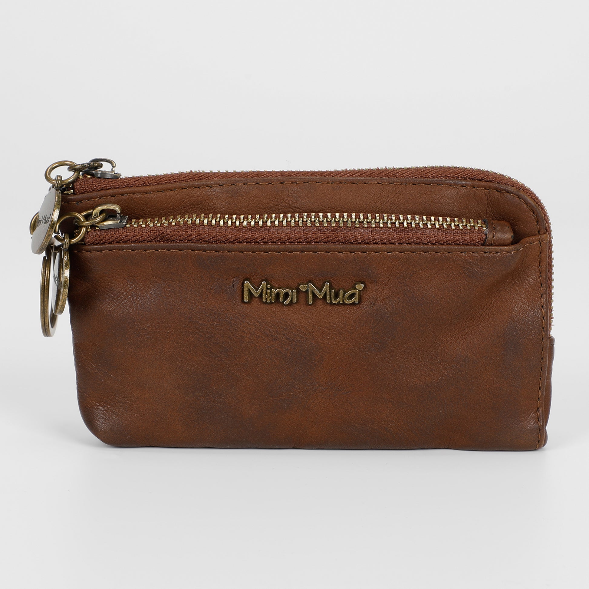 PORTAMONETE MORBIDO ACCESSORI IN OTTONE