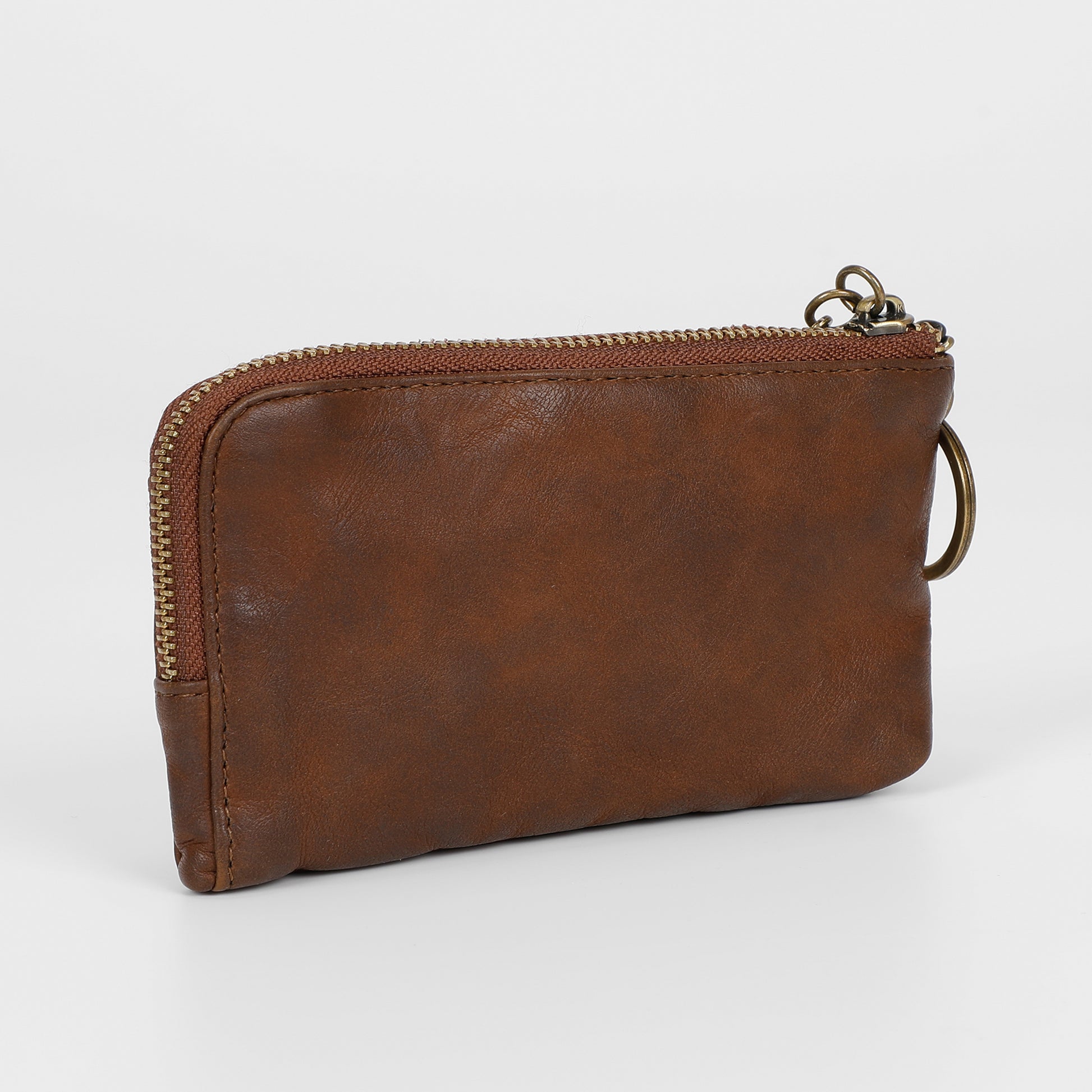 PORTAMONETE MORBIDO ACCESSORI IN OTTONE