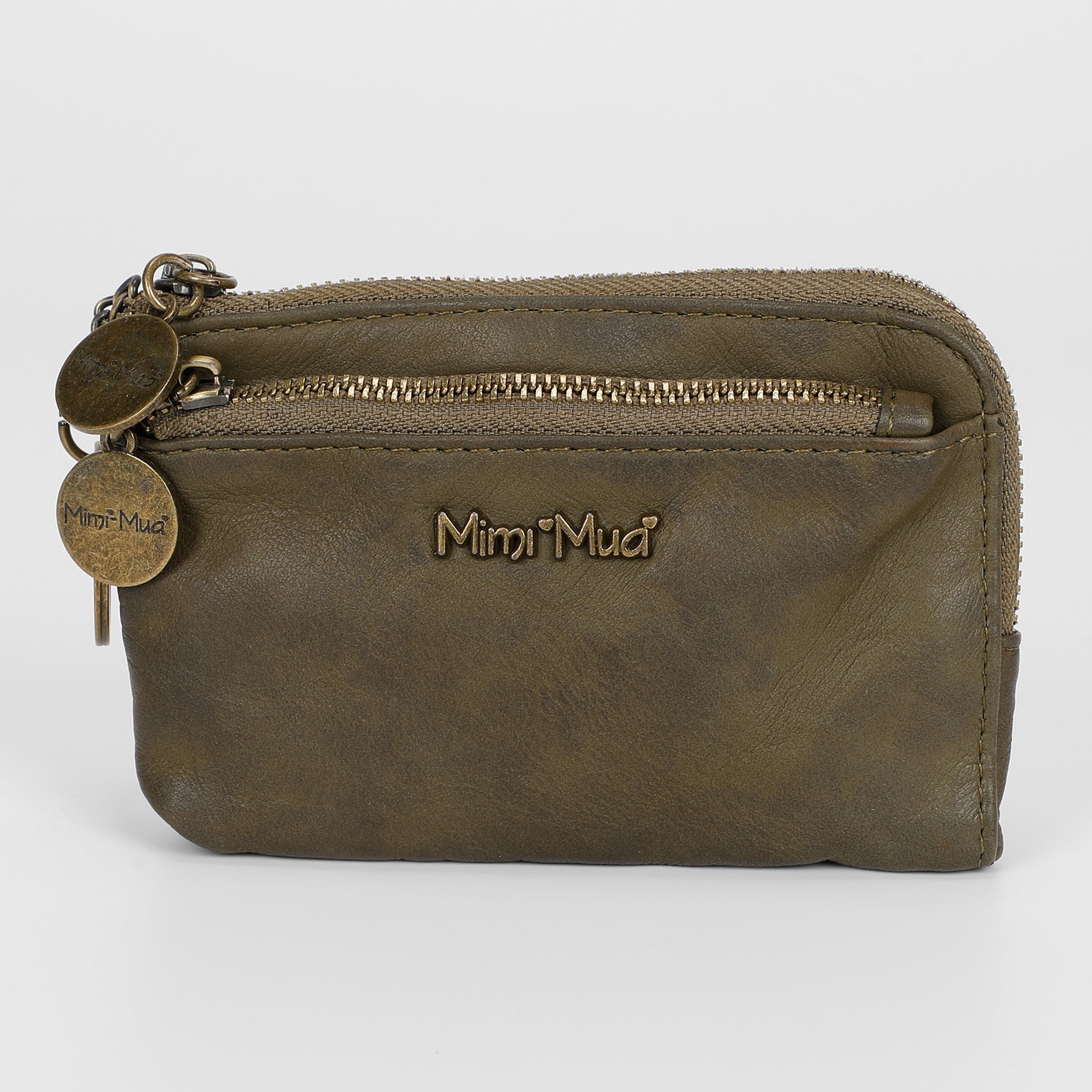 PORTAMONETE MORBIDO ACCESSORI IN OTTONE