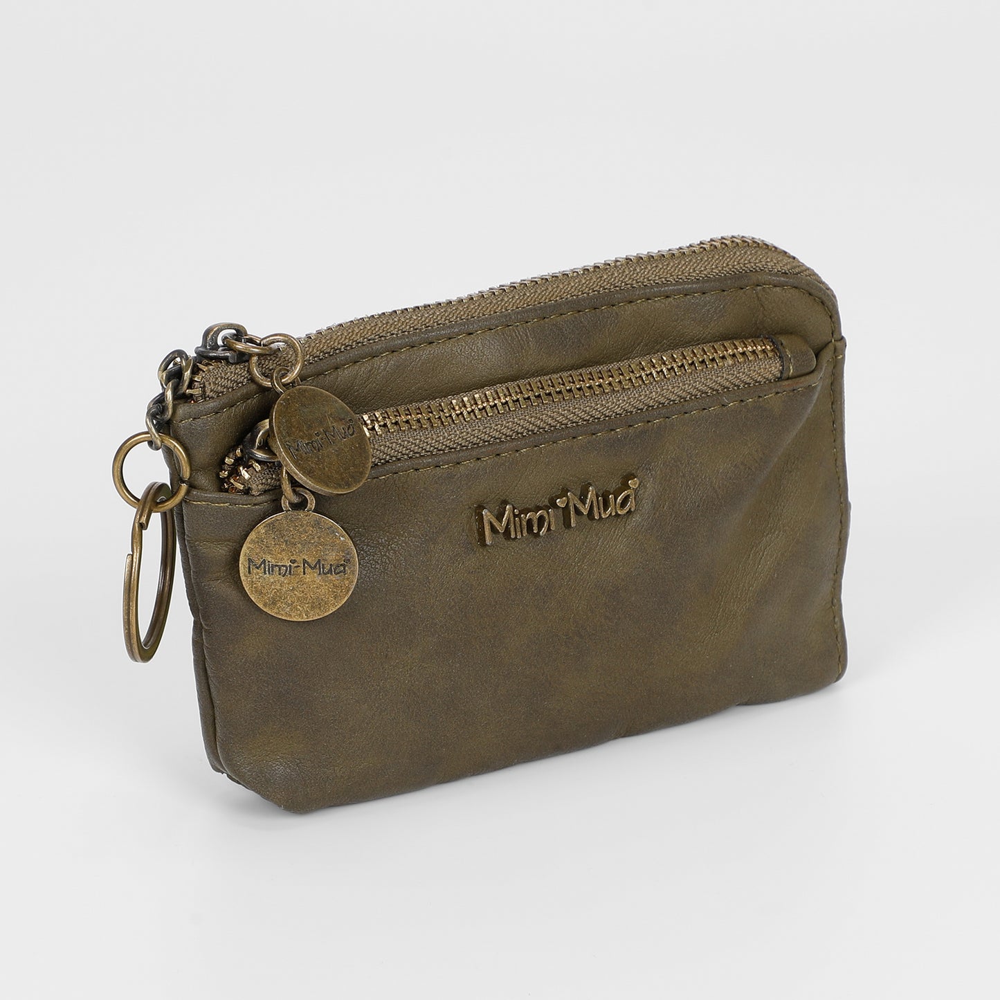 PORTAMONETE MORBIDO ACCESSORI IN OTTONE
