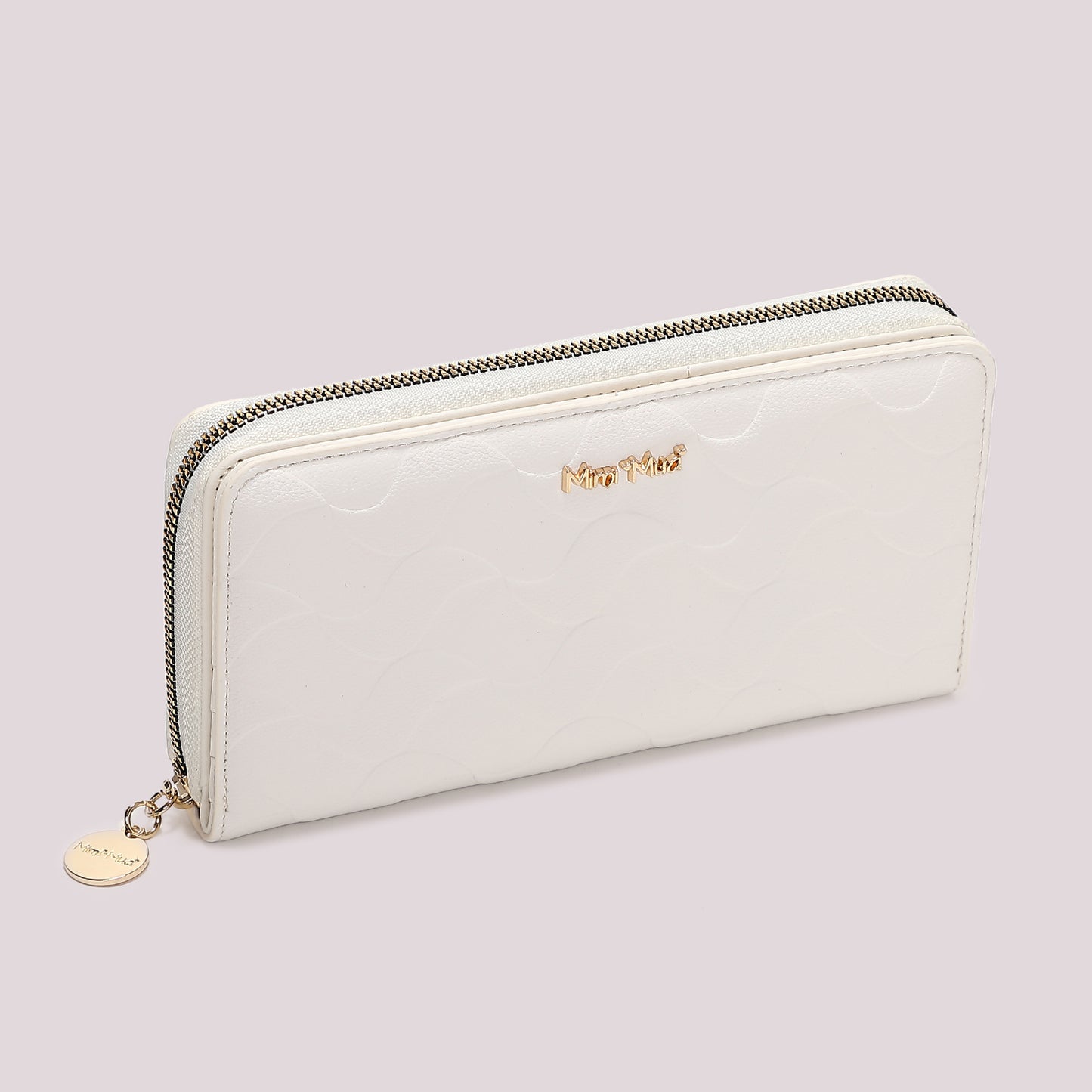 PORTAFOGLIO GRANDE CON MOTIVO AD ONDA