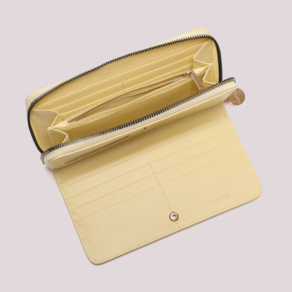 PORTAFOGLIO GRANDE CON MOTIVO AD ONDA