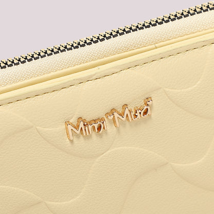 PORTAFOGLIO GRANDE CON MOTIVO AD ONDA