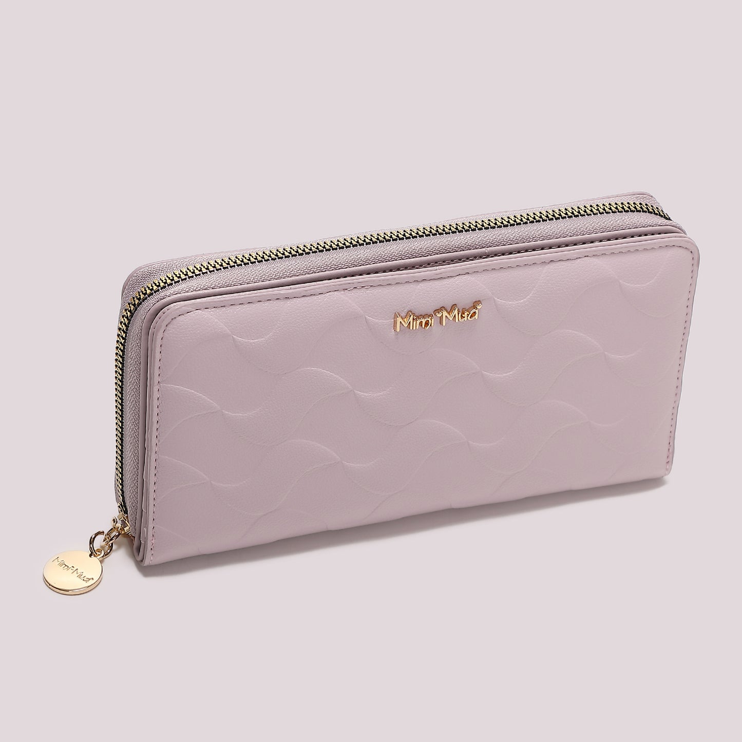 PORTAFOGLIO GRANDE CON MOTIVO AD ONDA