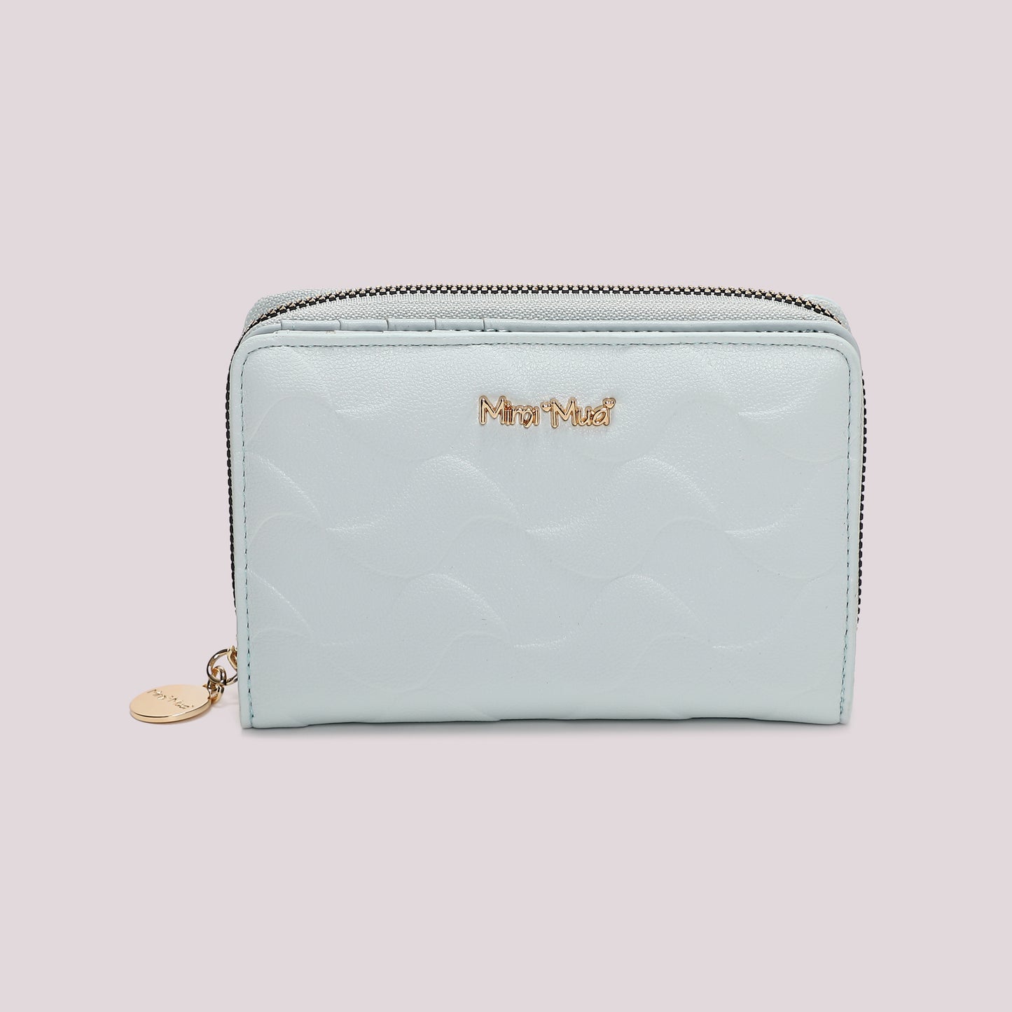 PORTAFOGLIO MEDIO CON MOTIVO AD ONDA