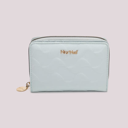 PORTAFOGLIO MEDIO CON MOTIVO AD ONDA