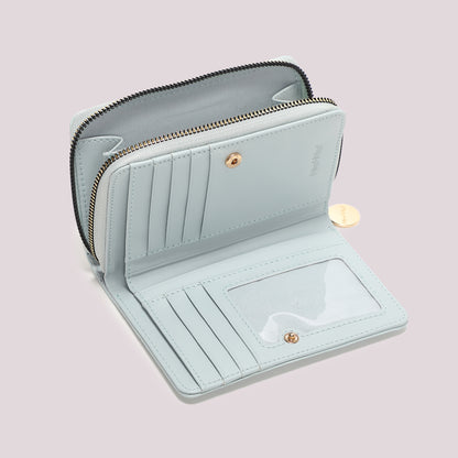 PORTAFOGLIO MEDIO CON MOTIVO AD ONDA