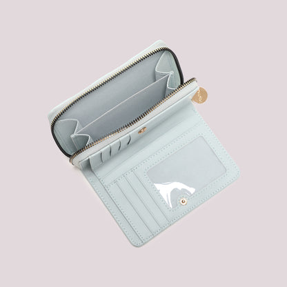 PORTAFOGLIO MEDIO CON MOTIVO AD ONDA