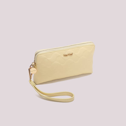 PORTAFOGLIO A BUSTA CON MOTIVO AD ONDA