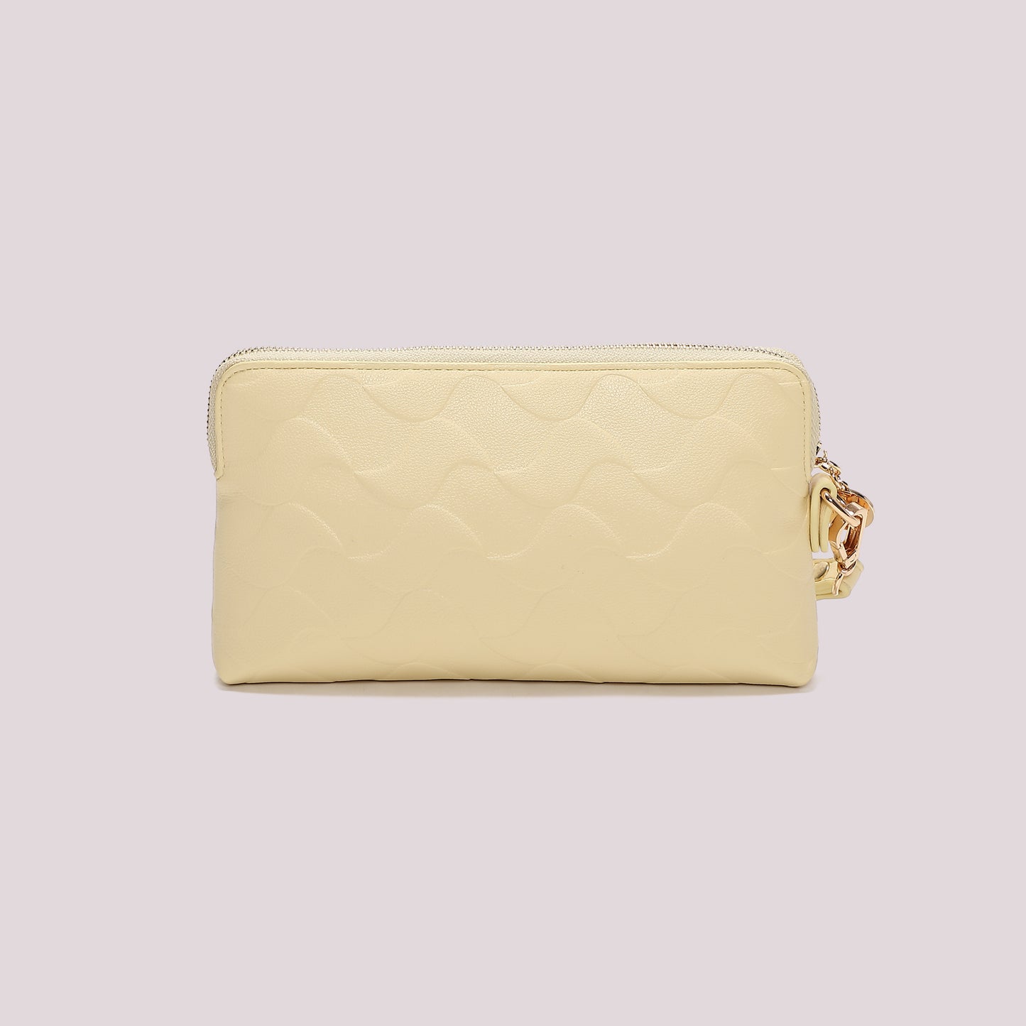 PORTAFOGLIO A BUSTA CON MOTIVO AD ONDA