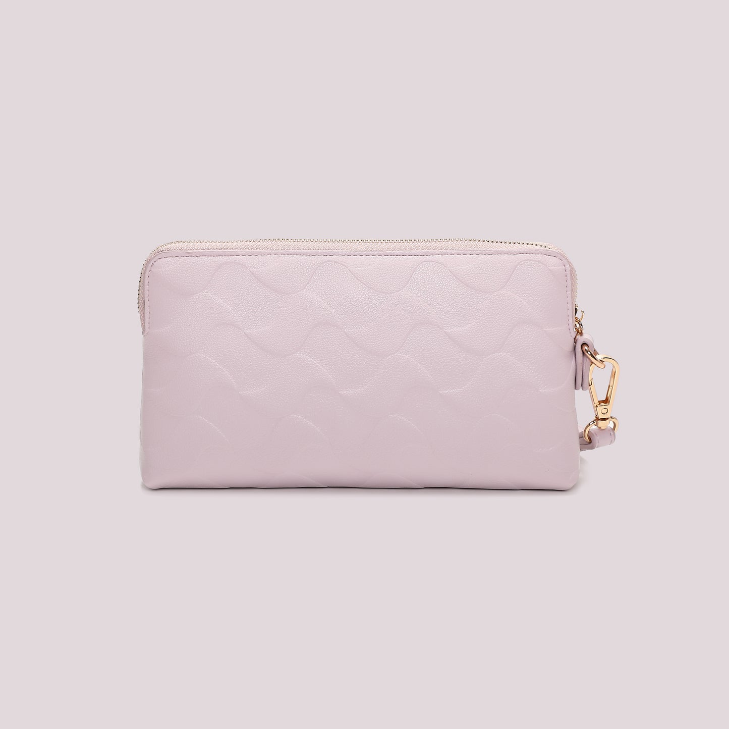 PORTAFOGLIO A BUSTA CON MOTIVO AD ONDA