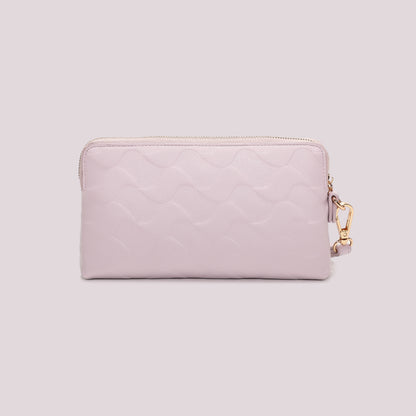 PORTAFOGLIO A BUSTA CON MOTIVO AD ONDA