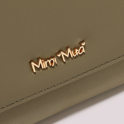 PORTAFOGLIO GRANDE IN NYLON CON PATTA