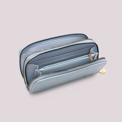 PORTAFOGLIO GRANDE CON 2 ZIP