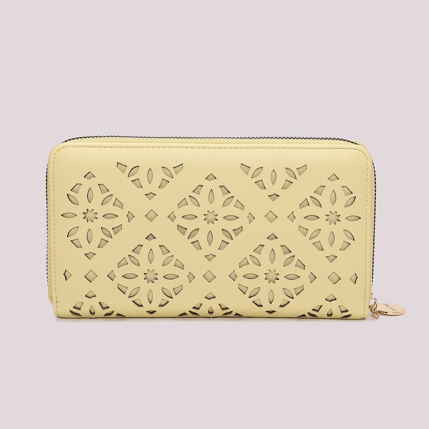 PORTAFOGLIO GRANDE CON MOTIVO TRAFORATO